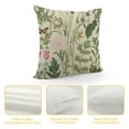 thumbnail image 4 of JEUXUS  Spring Pillow Covers  Farmhouse Wildflower Throw Pillows Floral Plant Green Pillowcase Spring Home Decorative Cushion Case for Sofa Couch, 4 of 5