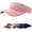 Pink, variant on Minzimin 1Pack Sun Visor Hats for Women Men Adjustable UV Protection Outdoor Sports Golf Running Sun Caps