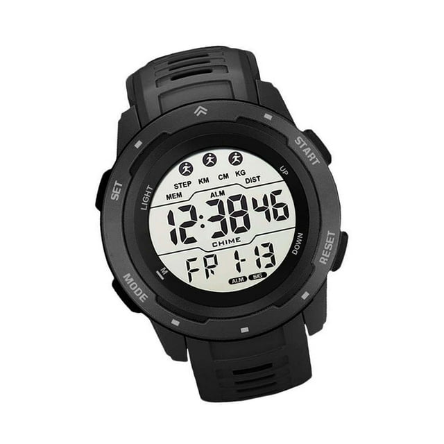 Reloj Deportivo Digital Multifuncional Resistente Al Agua Con Sincronización Luminosa Para Hombre Reloj Deportivo Al Aire