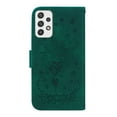 thumbnail image 3 of Feishell Wallet Phone Case for Samsung Galaxy A23 4G,for Women Men,Butterfly & Rose Embossed PU Leather Magnetic Clasp Flip Stand Card Slots Shockproof Ultra Thin Protective Cover,Green, 3 of 8