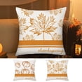 thumbnail image 2 of Lilixerw Fall Pillow Covers,Pumpkin Maple Leaf Pattern Decorative,Throw Pillows Autumn Thanksgiving Cushion Pillow Covers,for Sofa Couch Outdoor Decor, 2 of 6