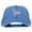 Royal, variant on Eagle USA Flag Embroidered Washed Buckle Cap - Royal OSFM