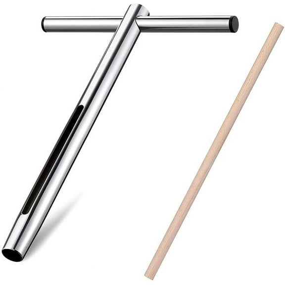Soil Sample Probe 12 Inch with T Handle, Soil Sampler Tool, Soil Test Kit, Soil Probe for Soil Sampling Plant Care Lawn Garden Farm