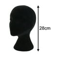 thumbnail image 6 of Tereitr Foam Model Head, Female Foam Mannequin Head for Wig Hat and Jewelry Display, Lightweight Styrofoam Model for Clothes Store Showroom Salon, 21 Inch Circumference, 6 of 8