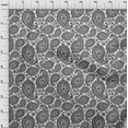 thumbnail image 4 of oneOone Georgette Viscose White Fabric Asian Paisley Block Quilting Supplies Print Sewing Fabric By The Yard 42 Inch Wide, 4 of 4