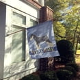 thumbnail image 2 of Schnauzer Welcome Flag Canvas House Size, 2 of 4