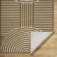 thumbnail image 4 of Livabliss Washable Rugs for Living Room, 5x7 Lyna Modern Beige Area Rug, Bedroom Dining Room Home Decor Stain Resistant Carpet (5' x 7'2"), 4 of 7