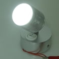 thumbnail image 3 of S SERENABLE LED Reading Light 12V Boat Wall Lamp rv car camper Spotlight Cool White Silver Shell Cool White LED, 3 of 7
