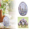 thumbnail image 1 of Hbdhejl Easter Decoration Easter Bunny Tin Colorful Decorative Candy Egg, 1 of 5