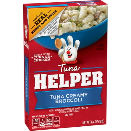 (6 Pack) Betty Crocker Tuna Helper Tuna Creamy Broccoli, 6.4