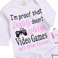 thumbnail image 6 of BULLPIANO Infant Baby Girl Romper Pants Headband Hat Clothes Outfit Set 3-6 Months, 6 of 10