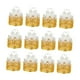 thumbnail image 2 of 12 piezas de cajas de almacenamiento de dulces Cajas de embalaje Jares Accesorios Favores de boda contenedores de bocadillos para eventos Suministros Oro y cisne, 2 of 8