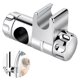 thumbnail image 2 of djustable Shower Head Holder for Slide Bar, slider holder, shower holder for shower rod adjustable for 25mm shower head holder, 2 of 4