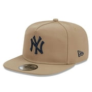 Men's New Era  Khaki New York Yankees Golfer Adjustable Hat