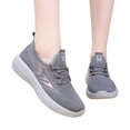 thumbnail image 2 of Domzle Womens Orthopedic Shoes with Arch Support Slip On Wide Width Sneakers Non-Slip Sole Lightweight Athletic Sneakers with Breathable Mesh, 2 of 7