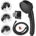 thumbnail image 1 of High Pressure Handheld Shower Head Detachable Shower Head with SelfAdjustable Holder RV Handheld Shower Head with Hose and On Off Switch (), 1 of 6