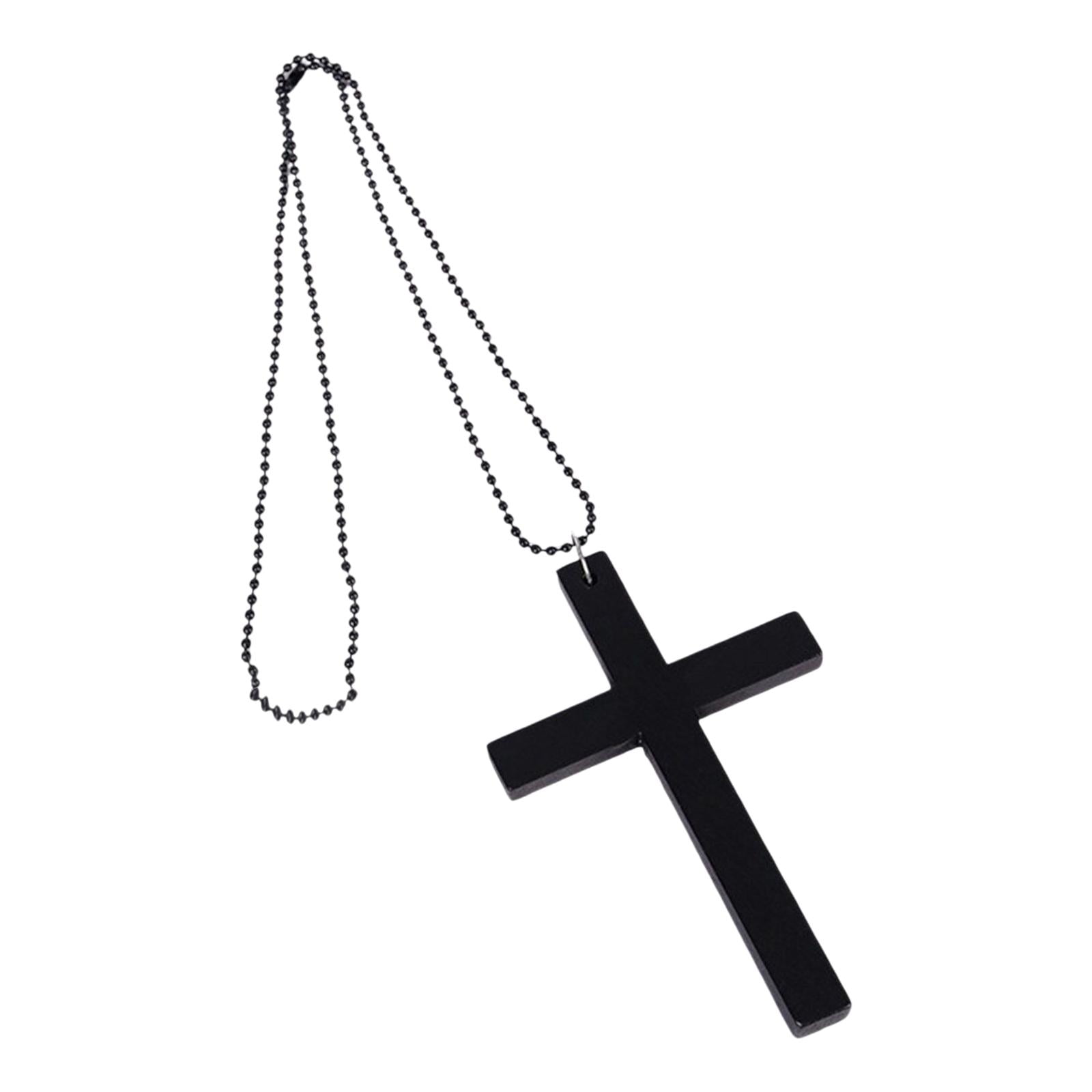 Costume cross necklace deals