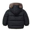 thumbnail image 2 of Baby Clothes Winter Warm Fleece Hooded Jacket Cute Windproof Puffer Coat Zip Up Padded Outwear for Toddler Boy Girls 1-6T, 2 of 5