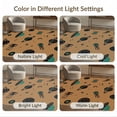 thumbnail image 7 of ODIKA 4'x6' Tan Retro Space Motif With Planets Washable Area Rug Stars For Cosmic Ornamental Balanced Border Layout Pet Friendly, Non-Shedding for Bedroom, Reading Nook, 7 of 7