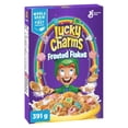 thumbnail image 1 of Lucky Charms Frosted Flakes Cereal, 1 of 9