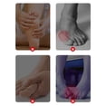 thumbnail image 5 of Foot Gel Toe Separators for Overlapping Toes Bunions Big Toe Alignment Corrector and Spacer Hallux Valgus Orthosis, 5 of 8