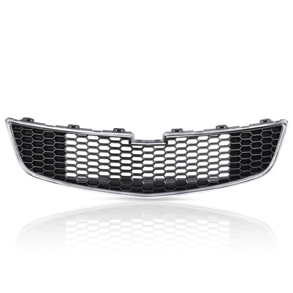 PIT66 Front Bumper Bottom Grille Middle/Lower Fit for Chevy Cruze 2011 2012 2013 2014(does not fit ECO model) GM1200624, 95225615