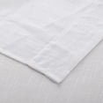 thumbnail image 4 of 1 Piece Linen Textured Semi Sheer Light Reducing Window Curtain Valance (52" W x 18" L, White), 4 of 4