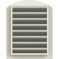 thumbnail image 5 of 14"W x 34"H Arch Top Gable Vent (19"W x 39"H Frame Size): Primed, Functional, Smooth Western Red Cedar Gable Vent w/ Brick Mould Face Frame, 5 of 13