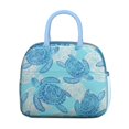 thumbnail image 2 of Lunch Bag Lunch Box for Women Reusable Insulated Lunch Bags,Water-Resistant Vintage Sea Turtles in Blue Cooler Lunch Tote Bag, Large Capacity for Work Travel Picnic, 2 of 6