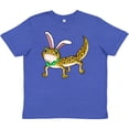 thumbnail image 3 of Inktastic Easter Leopard Gecko with Bunny Ears Youth T-Shirt, 3 of 5