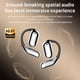 thumbnail image 3 of Touch Screen Earbuds,Over The Ear Earbuds,Intelligent Touch Screen Open Bluetooth Earphones,Q16Pro Wireless Open Ear Earbuds Bluetooth 5.4,Touch Screen Display,Noise Reduction for Workout (Black), 3 of 9