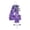 #04, variant on Dvumao Purple Glitter Number Birthday Candle, 3 Inch Number Cake Topper for Party and Celebration
