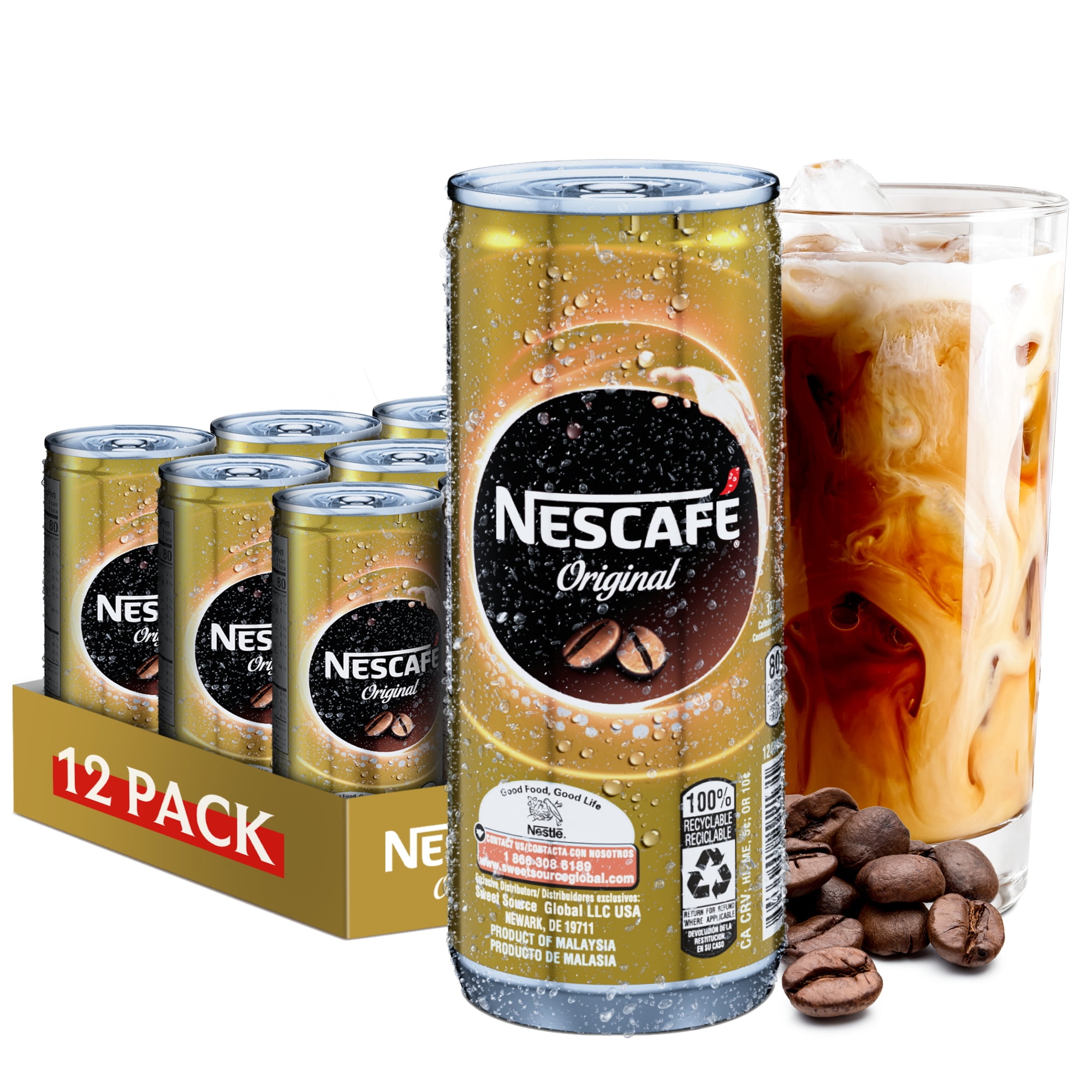 Nescafe - Brandclub - Nescafe Iced Coffee Drinks in Cans - 12 Pack