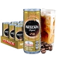 thumbnail image 2 of Nescafe Iced Coffee Drinks in Cans - 12 Pack Canned Coffee Drinks Beverages - Serve Chilled - Liquid Ice Coffee - Can Coffee, Iced & Ready to Drink - 8.1 oz Skinny Cans (Original Flavor), 2 of 9