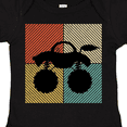 thumbnail image 4 of Inktastic Monster Truck Retro Racing Boys Baby Bodysuit, 4 of 5