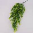 thumbnail image 3 of Artificial Valentine Flowers Para Un Arreglo De Flores Generoso Casi Natural Planta Falsa Para Alegrar La Fiesta De Su Casa Y La Decoración De La Boda amarillo verde Baoblaze Césped feliz artificial, 3 of 5