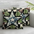 thumbnail image 3 of PHYHOO Patriotic Pillow Cover Buffalo Star America Flag Independence Day Decorations Cushion Case for Sofa Couch, 3 of 5