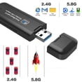 thumbnail image 1 of 1200Mbps Wireless USB WiFi Adapter Mini Dual Band USB3.0 WiFi Wireless Adapter-Wireless Adapter  WiFi Adapter for PC/Laptop, 1 of 8