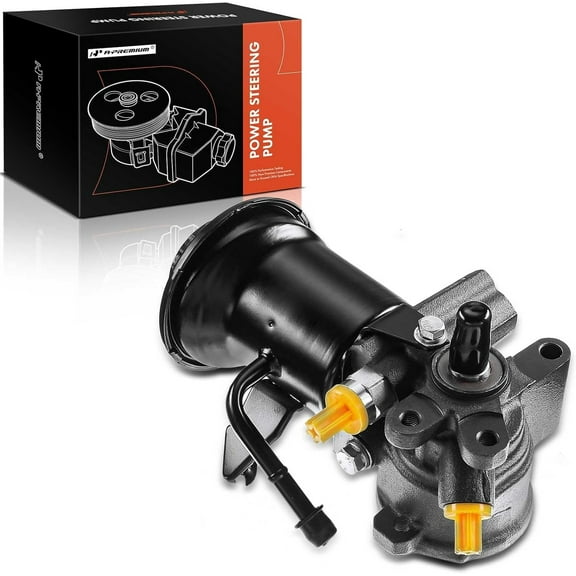 A-Premium Power Steering Pump with Reservoir Compatible with Toyota 4Runner 1988-1995 Pickup (Hilux) 1988-1995 3.0L 3VZFE