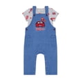 thumbnail image 4 of Cars Baby Boy 2 Piece Denim Overall Set, Sizes 0-24 Months, 4 of 5