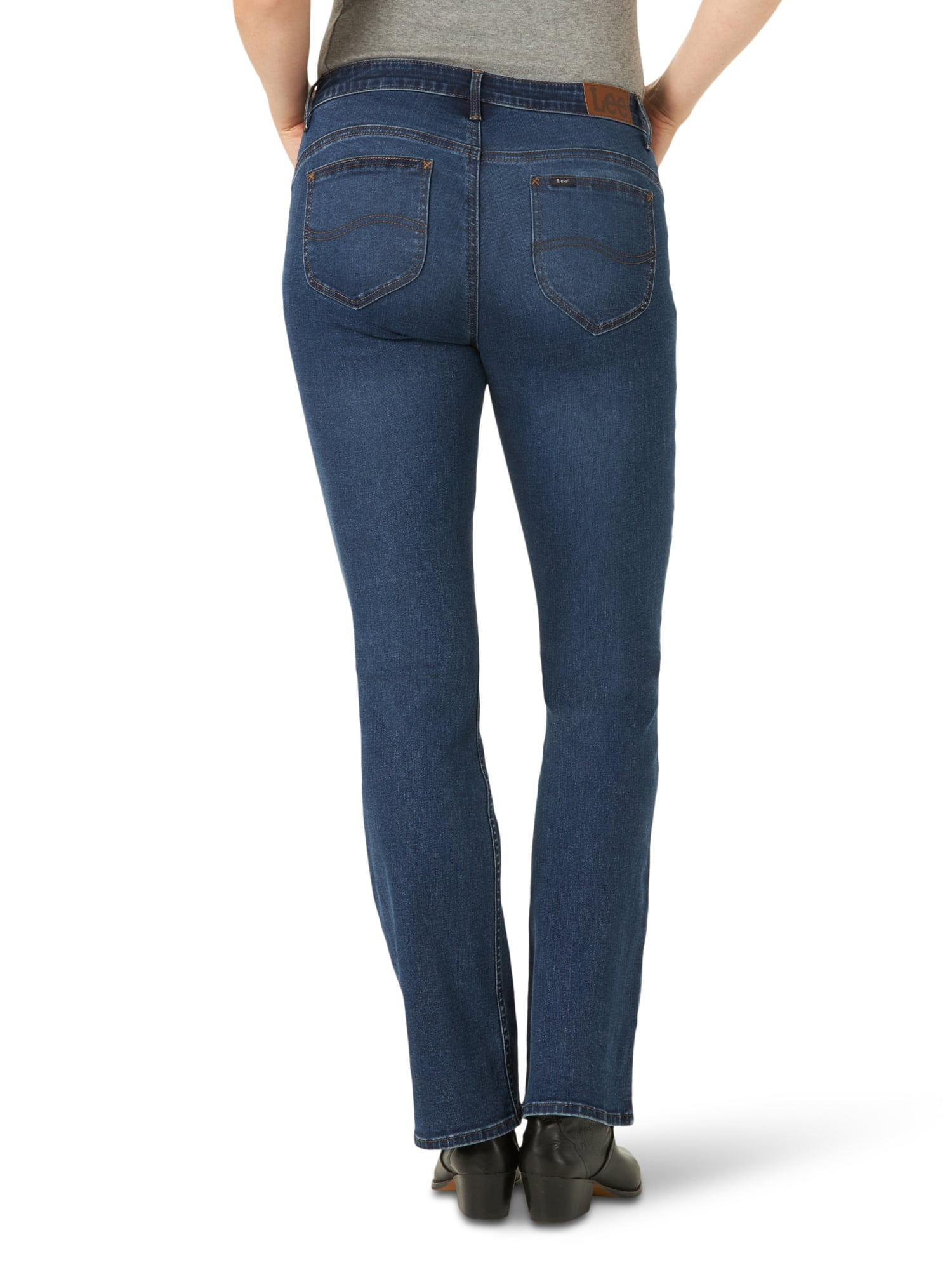 Lee Women's Shape Illusions Mid-Rise Bootcut Jean