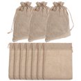 thumbnail image 4 of 10Pcs Drawstring Gift Bags Burlap Bags Portable Gift Bags Multi-use Packing Bags Convenient Bags, 4 of 8