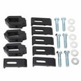6pcs Truck Bed Cover Clamps 1112514 Aluminum Low Pro Truck Cap Mounting