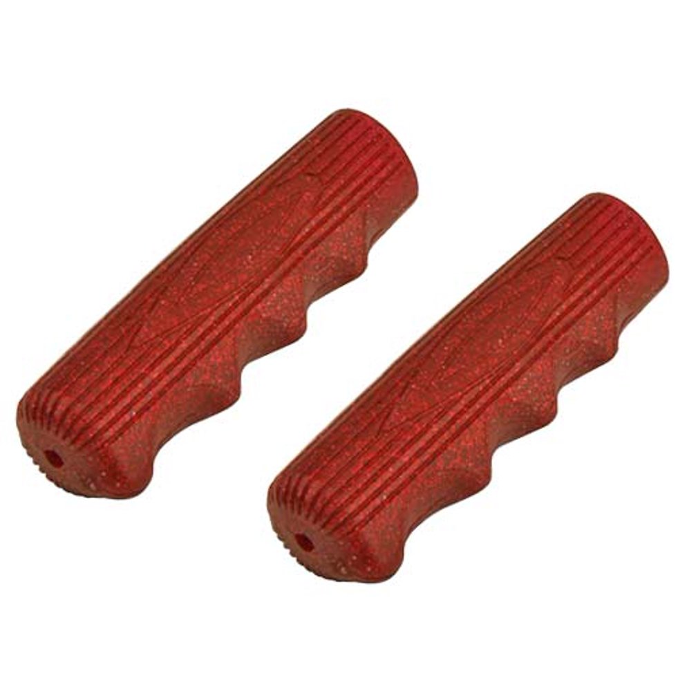 Grips Kraton Rubber 212 Sparkle/Red. Bike grips, bicycle grips