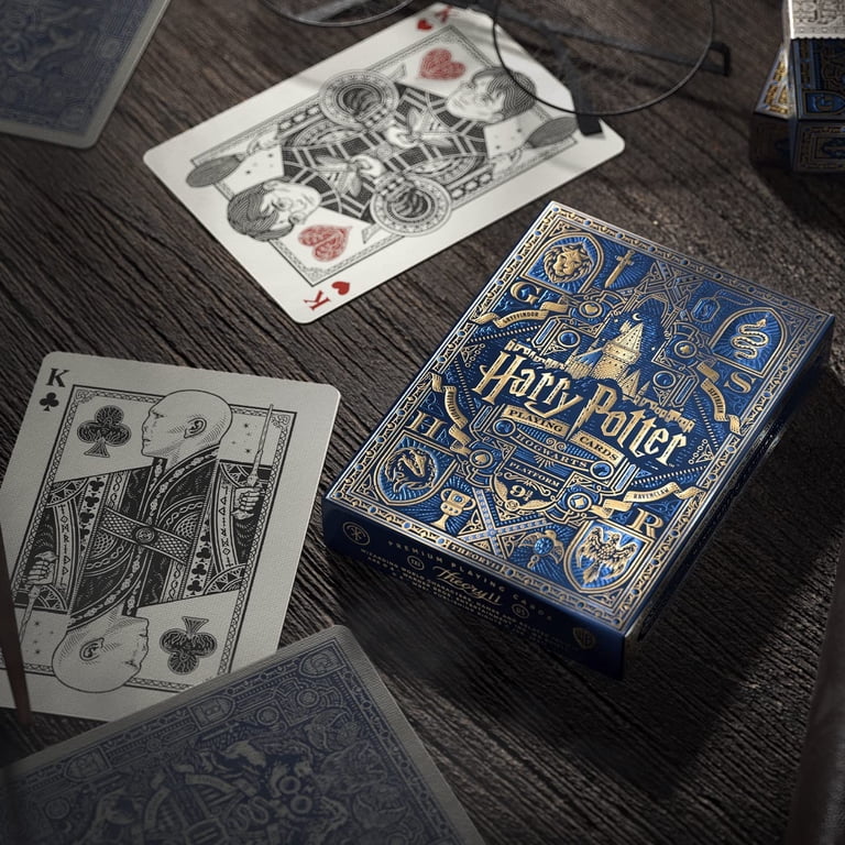 theory11, Harry Potter Playing Cards, Ravenclaw Blue - Walmart.com