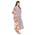 thumbnail image 4 of Oussum Women Plus Size Kaftan Dresses for Ladies Kimono Sleeve Caftan Long Maxi Kaftans Online, 4 of 8
