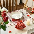 thumbnail image 3 of Sm:)e Heart-Shaped Buttons Valentine's Day Placemats Set of 4, 12x18 Inch, 3 of 7