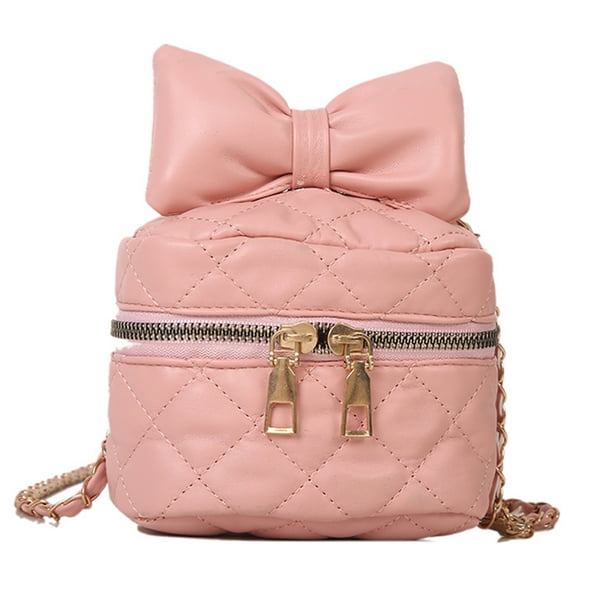 Moda Satchel Girl Mini Box Bolsos Lindo Arco Crossbody Rombo Bolso De Hombro