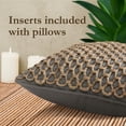 thumbnail image 5 of Boho Living Jada 20"x20" Gray Decorative Pillow (Set of 2), 5 of 8
