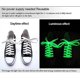 thumbnail image 4 of Cordones luminosos deportivos Yuxing coloridos 120 cm paquete de 3, 4 of 5